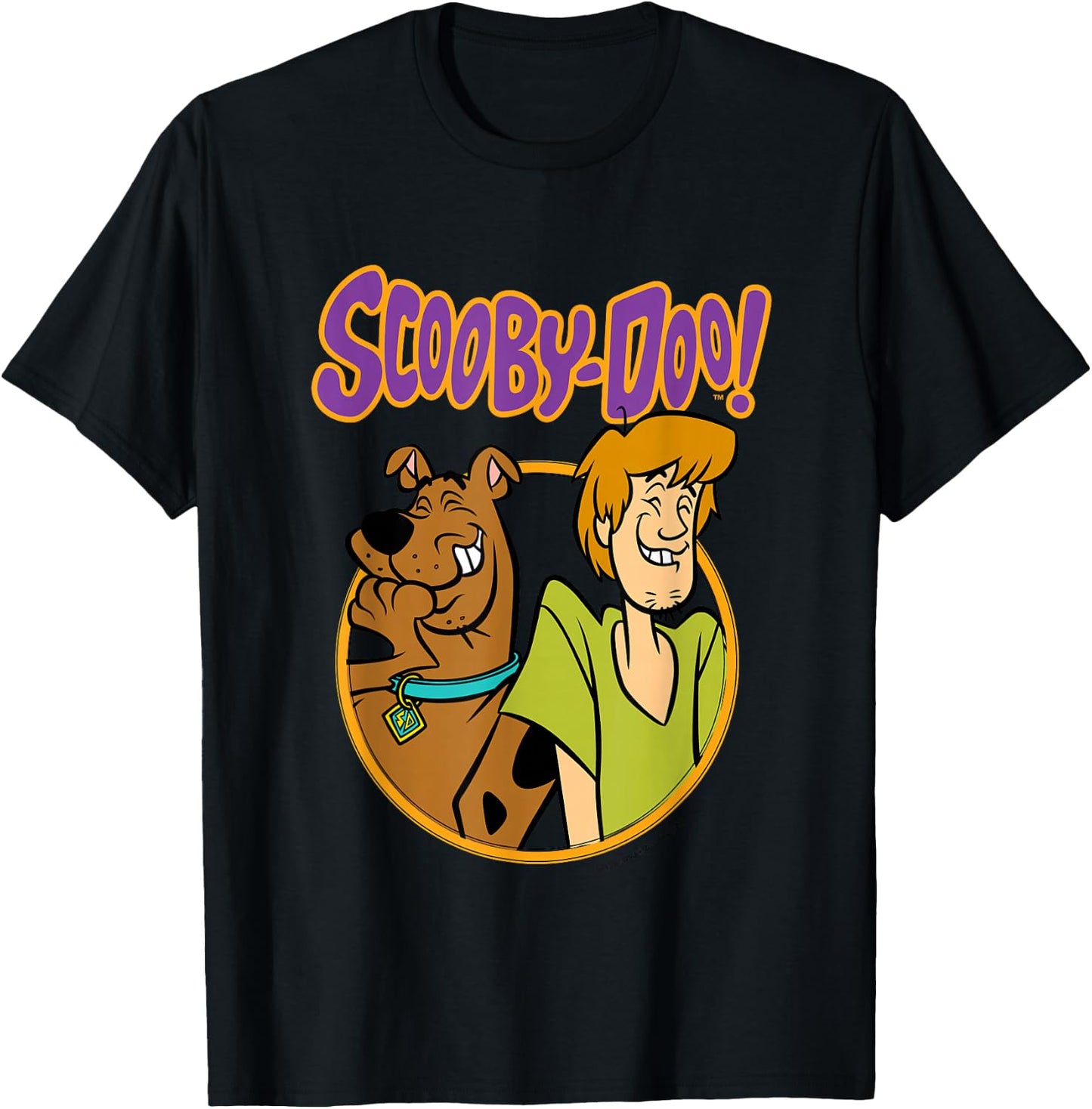 Scooby and Shaggy Giggling T-Shirt - T-Shirt | Black