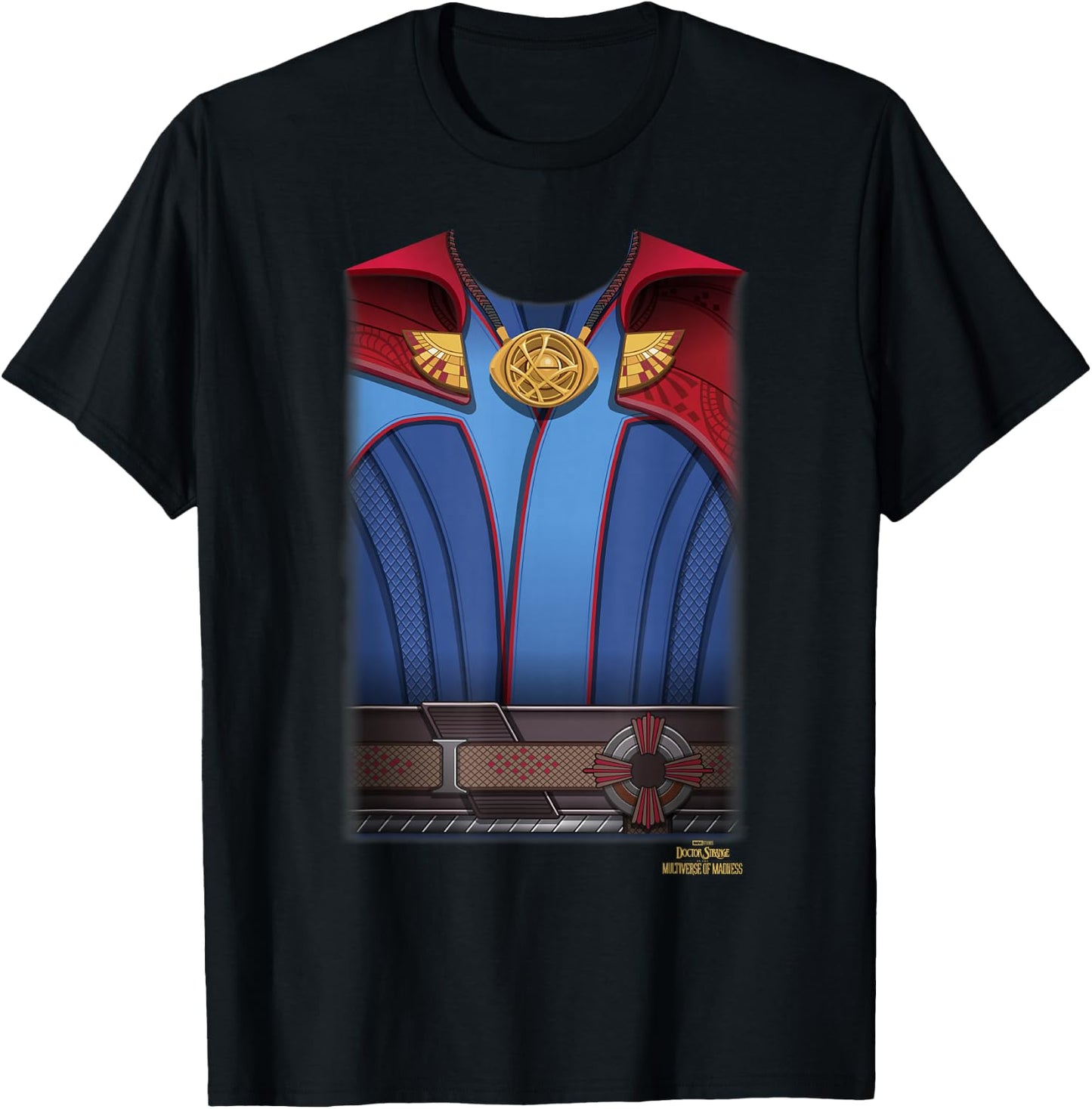 Marvel Doctor Strange in The Multiverse of Madness Costume T-Shirt - T-Shirt | Black