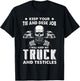 Funny Trucker Big Rig Trucker Semi-Trailer Truck Driver T-Shirt - T-Shirt | Black