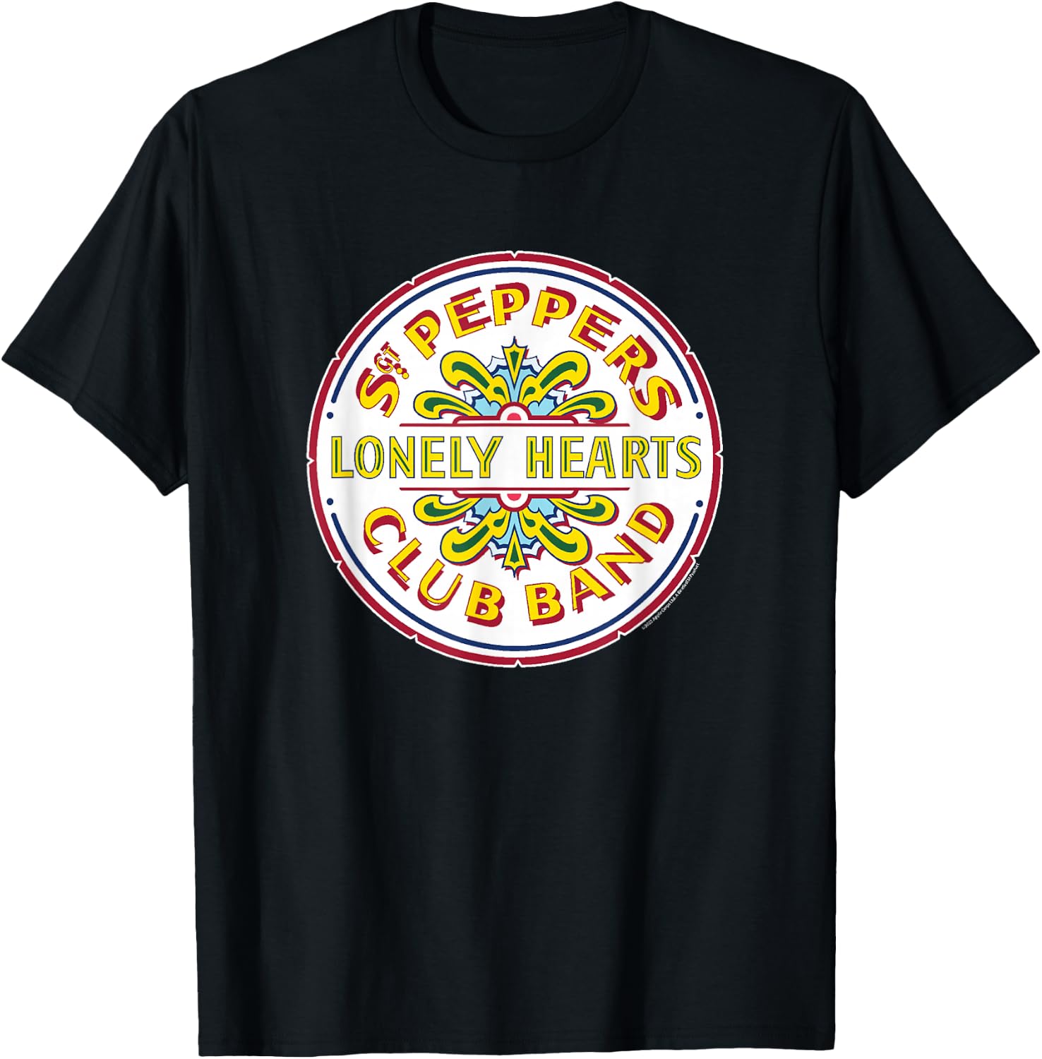 The Beatles - SGT Peppers Lonely Hearts T-Shirt - T-Shirt | Black
