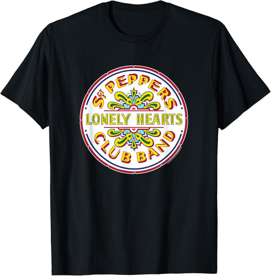 The Beatles - SGT Peppers Lonely Hearts T-Shirt - T-Shirt | Black
