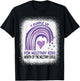 Purple Up For Military Kids Month Of The Military Child T-Shirt - T-Shirt | Black