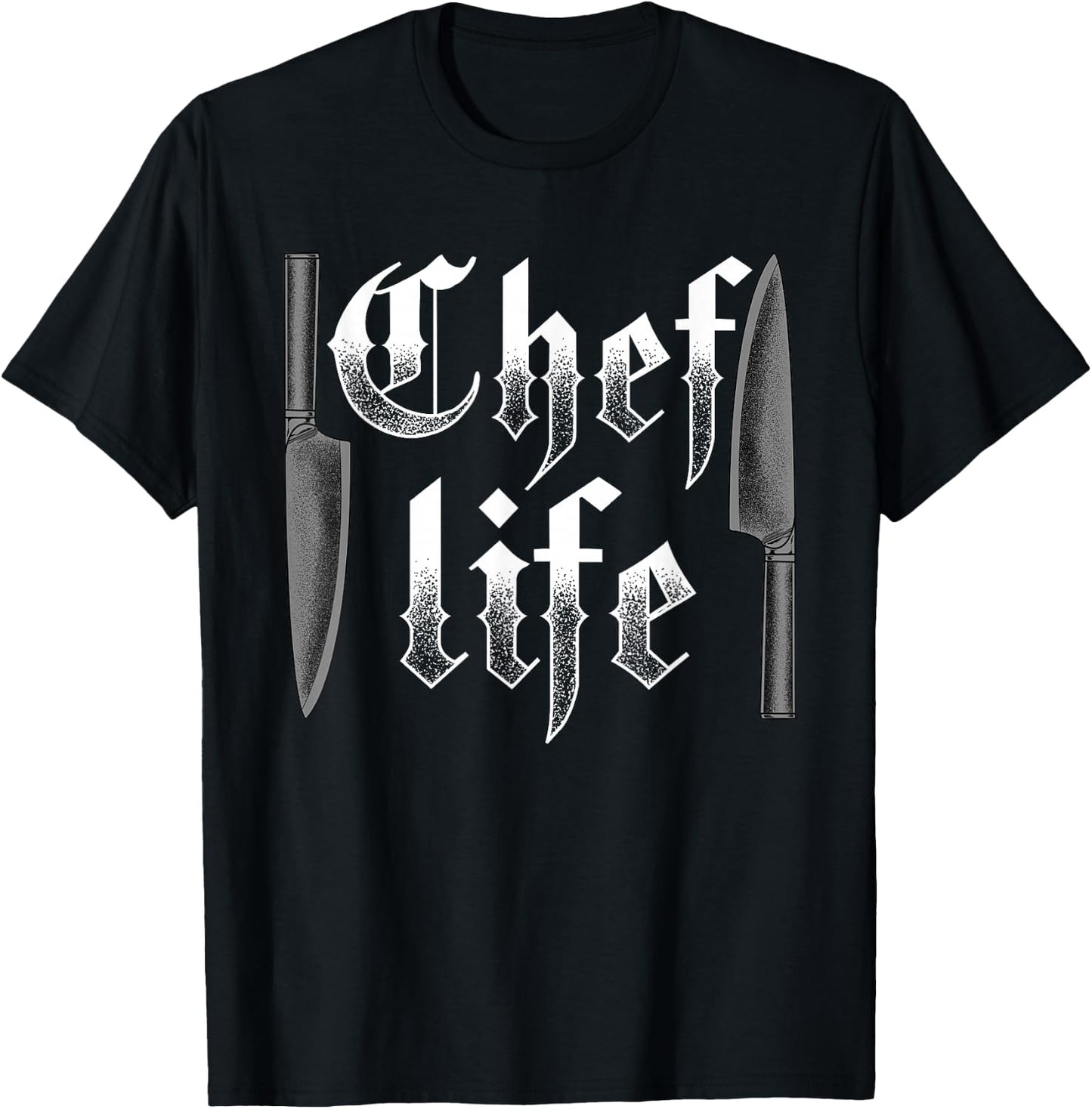 Chef's Life Cooking Butcher Culinary Art Cuisine Cook Chef T-Shirt - T-Shirt | Black