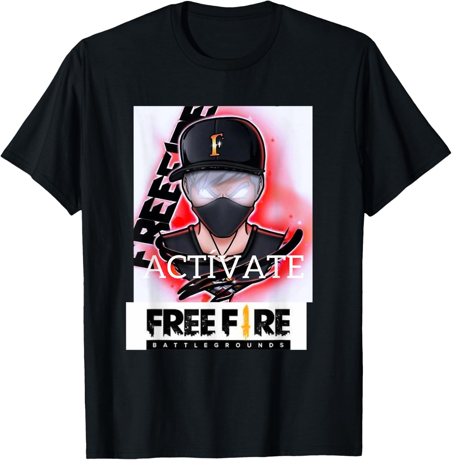 Free fire Games T-Shirt - T-Shirt | Black