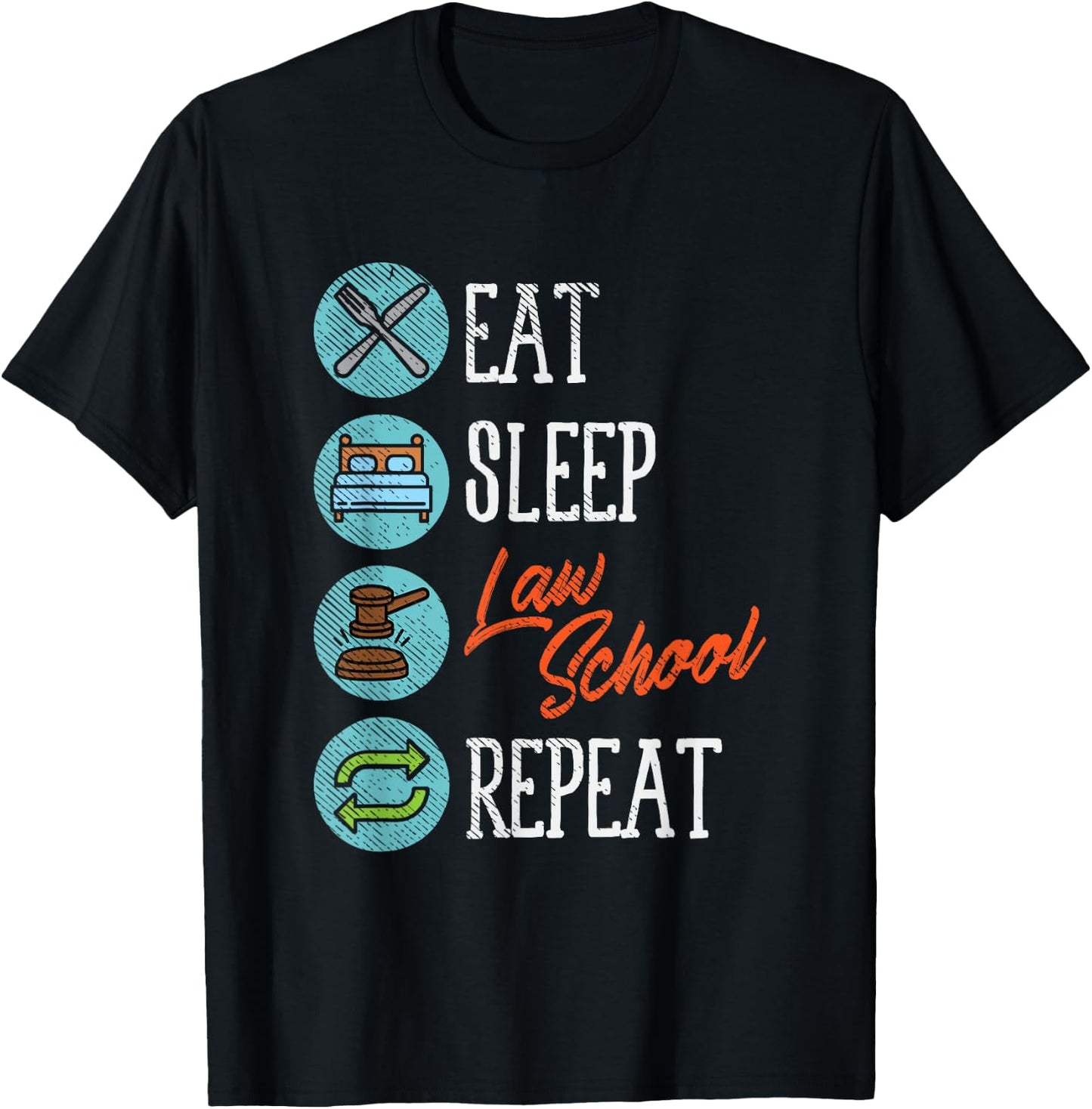 Law Student Gift, Law School, Funny Lawyer T-Shirt - T-Shirt | Black