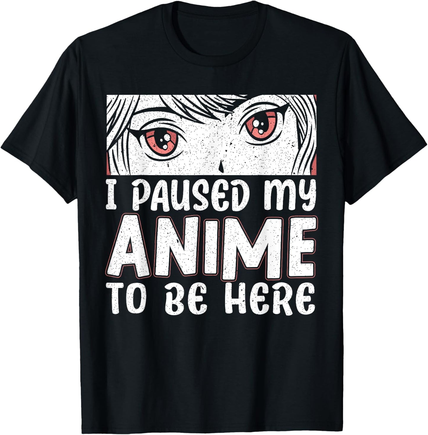 Anime Gift - Japanese Gift I Love Anime for Sao Anime Lover T-Shirt - T-Shirt | Black