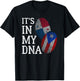 It's In My DNA Panamanian Puerto Rican Panama Puerto Rico T-Shirt - T-Shirt | Black