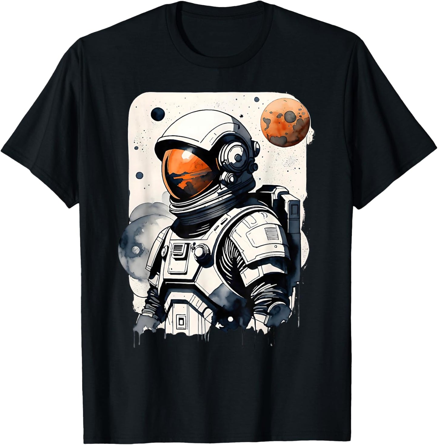 Mission to Mars T-Shirt - T-Shirt | Black