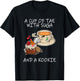 A Cup Of Tae Suga And A Kookie Funny Coffee Lover Foodie T-Shirt - T-Shirt | Black