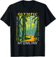 Hoh Rainforest Washington National Park Vintage T-Shirt - T-Shirt | Black