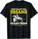 Barrel Racer Chase Your Dreams, Cowgirl Rodeo Barrel Racing T-Shirt - T-Shirt | Black