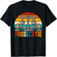 Prosecutie Retro Style Vintage Sunset Prosecutor Lawyer T-Shirt - T-Shirt | Black