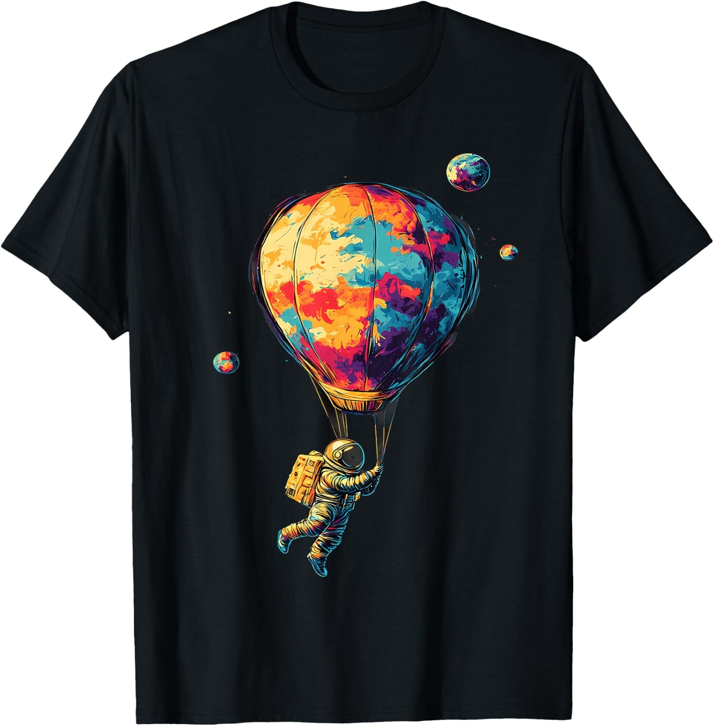Hot Air Balloon Ride Festival Hot Air Ballooning T-Shirt - T-Shirt | Black