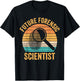 Funny Forensic Scientist Forensic Science Gifts Future Forensic Scientist Forensics Evidence Technician Black -Adults Small Modern Classic Fit Short Sleeve T-Shirt - T-Shirt | Black