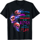 The Good Girl In Me Got Tired Of The Bullshit SKull Rose T-Shirt - T-Shirt | Black