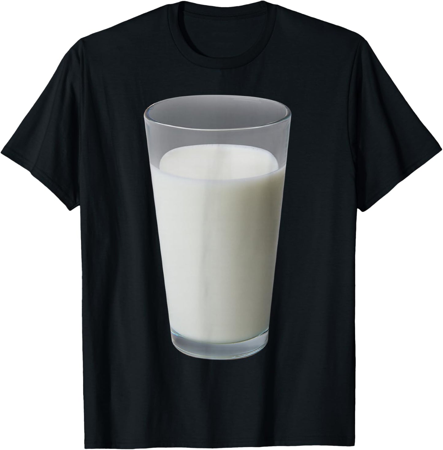 Glass of Milk Costume T-Shirt - T-Shirt | Black