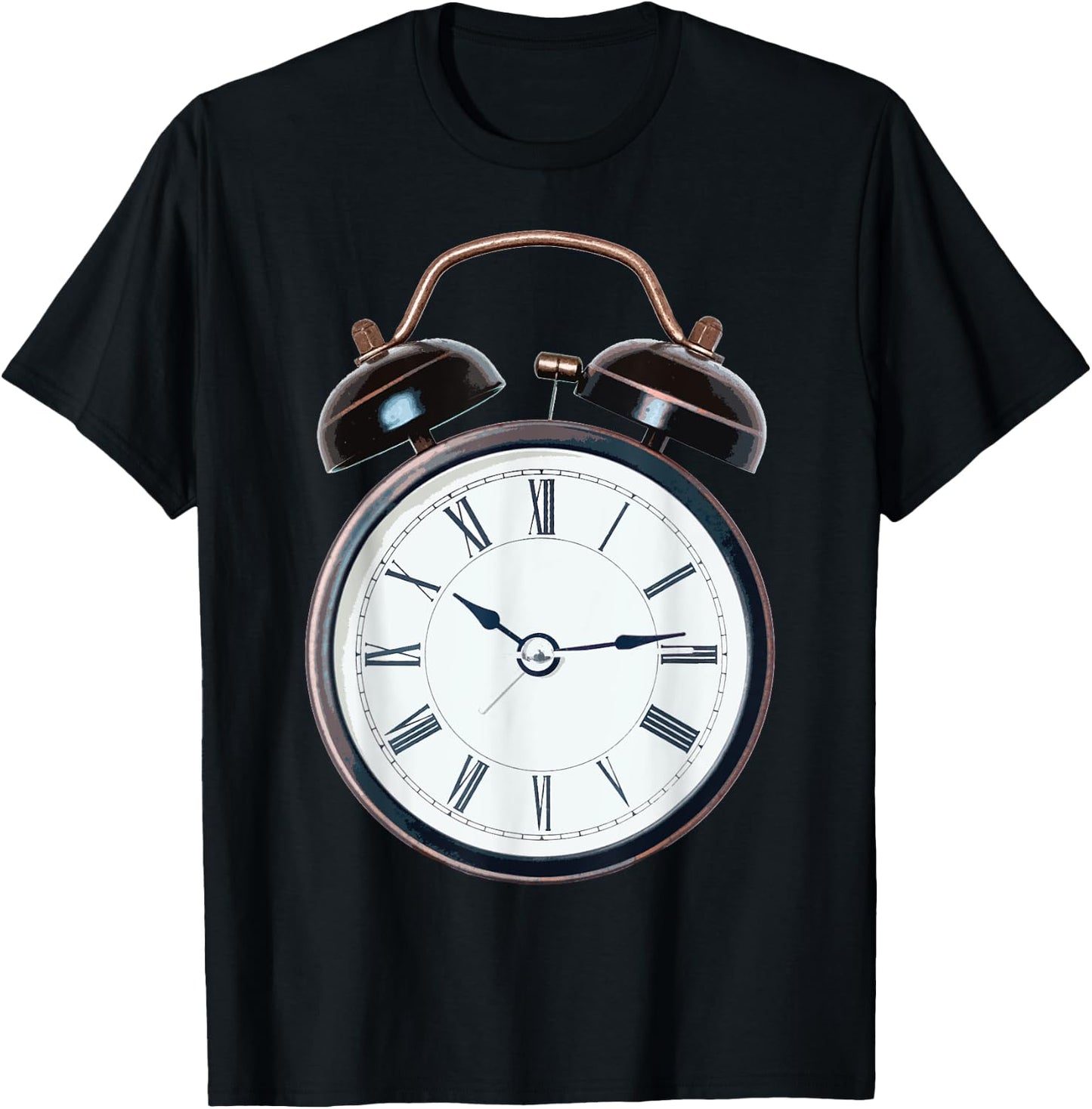 Funny Halloween Costumes Vintage Alarm Clock T-Shirt - T-Shirt | Black