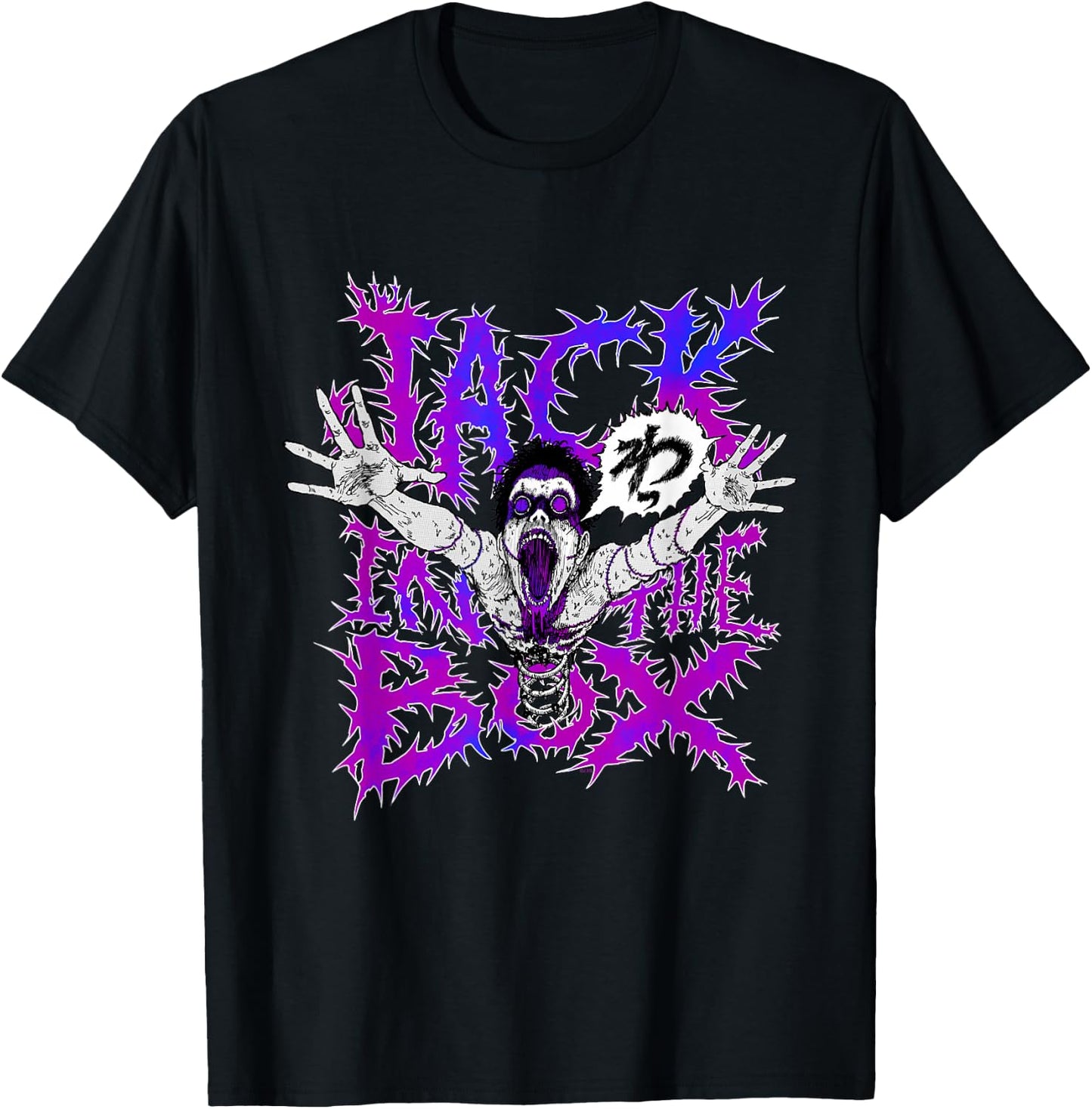 Uzumaki Jack in the Box T-Shirt - T-Shirt | Black