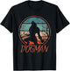 Michigan Dogman Cryptid Society Werewolf Monster T-Shirt - T-Shirt | Black