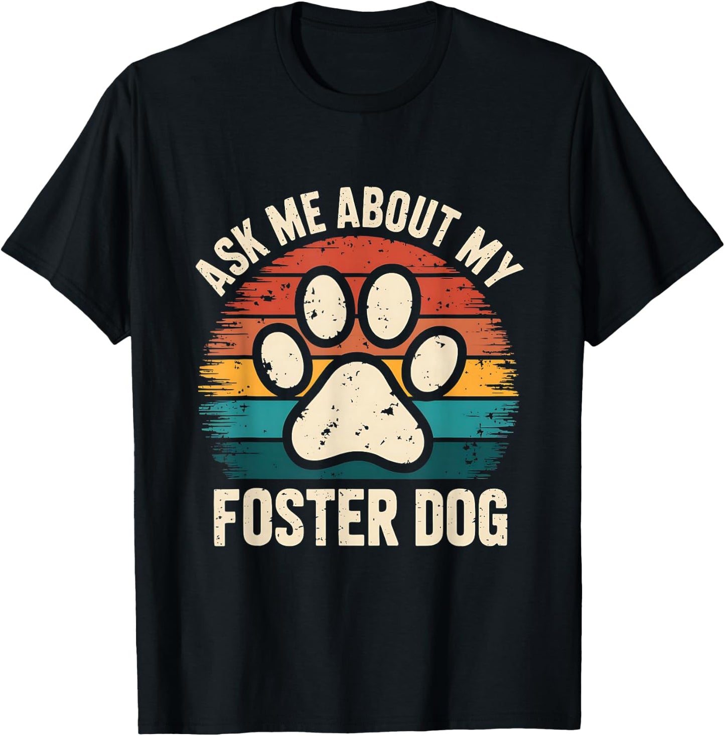 Ask Me About My Grooming Dog Design for Shelter Volunteer T-Shirt - T-Shirt | Black