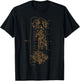 Click Clack Threads Mechanical Keyboard Key Patent Design Drawing T-Shirt - T-Shirt | Black