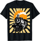 Vintage Train Shirt - Steam Locomotive T-Shirt - T-Shirt | Black