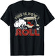 Golf Cart Golfer Golfing This Is How I Roll Funny Golf T-Shirt - T-Shirt | Black