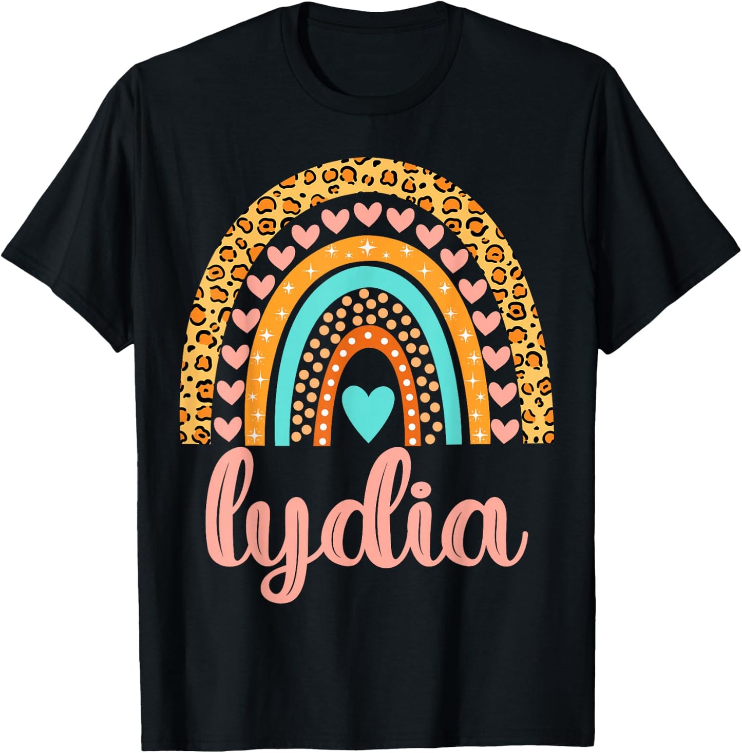 Lydia Lydia Name Birthday Shirt Gift T-Shirt - T-Shirt | Black