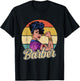 Barber Girl Vintage Barber Gift T-Shirt - T-Shirt | Black