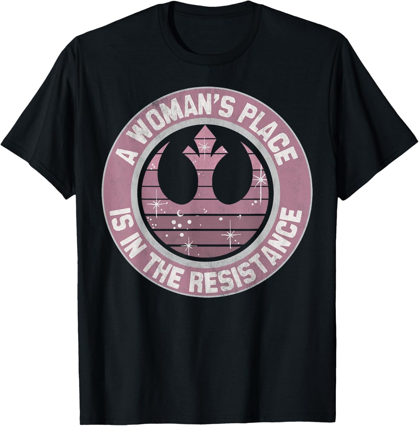 Star Wars Resistance Galaxy Crest T-Shirt - T-Shirt | Black
