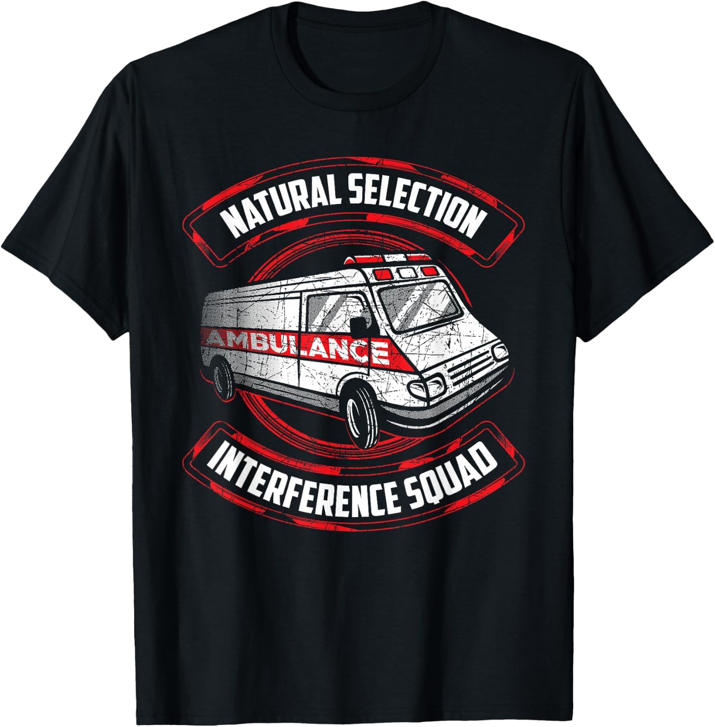 Natural Selection Interference Squad T-Shirt - T-Shirt | Black