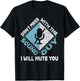 Don't Mess With The Sound Guy Sound Engineer T-Shirt - T-Shirt | Black