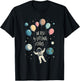 We Rise By Lifting Others Astronaut Inspiring Minimalist T-Shirt - T-Shirt | Black