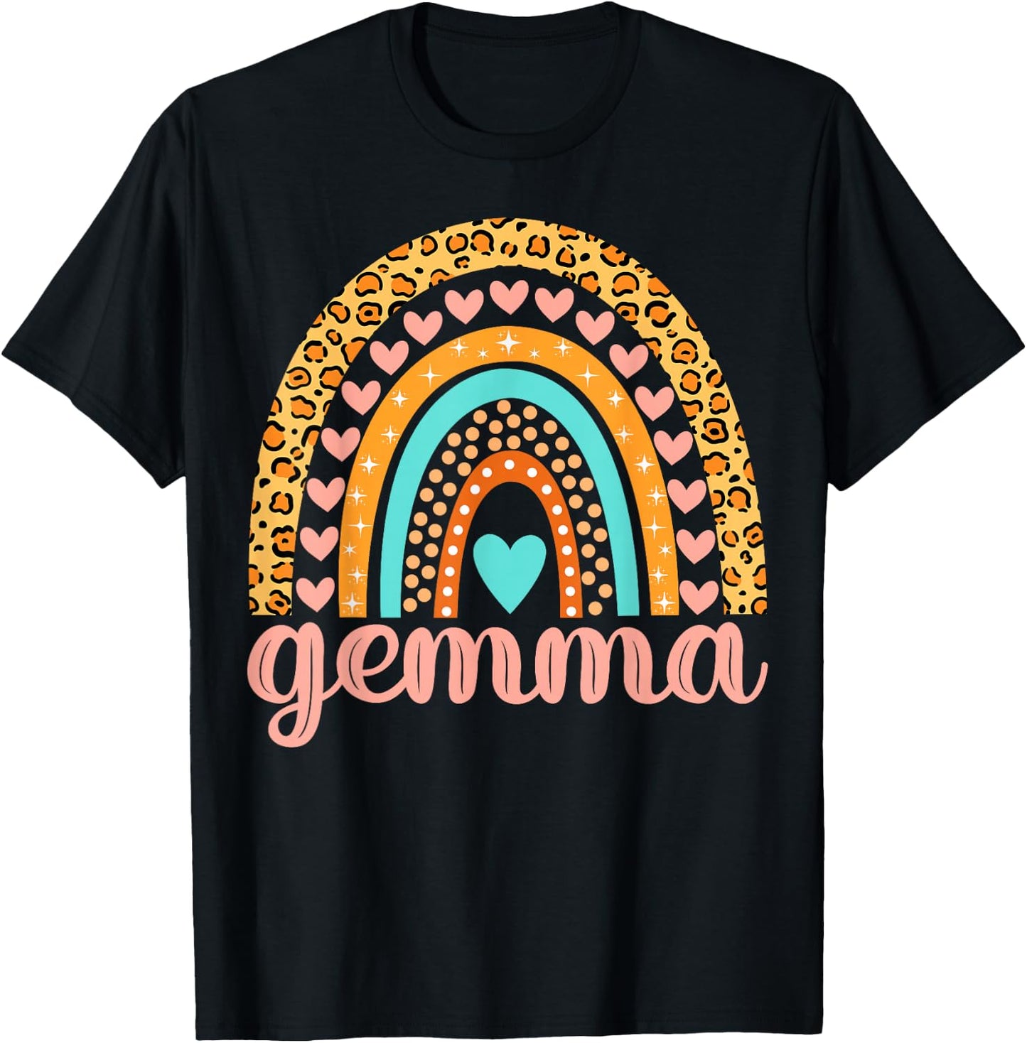 Gemma Gemma Name Birthday Shirt Gift T-Shirt - T-Shirt | Black