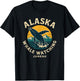 Alaska Whale Watching Juneau T-Shirt - T-Shirt | Black