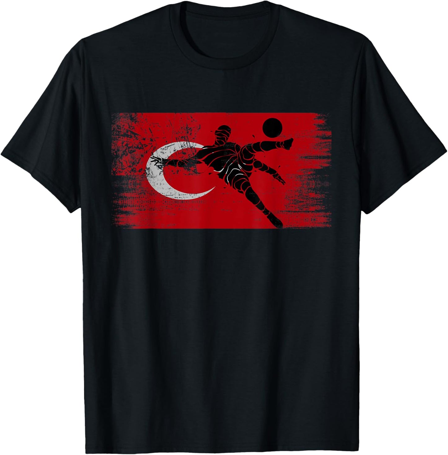 Turkey Soccer Turkish Football Turk futbol team T-Shirt - T-Shirt | Black