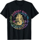 August Girl The Soul Of A Mermaid Birthday Hippie Soul T-Shirt - T-Shirt | Black