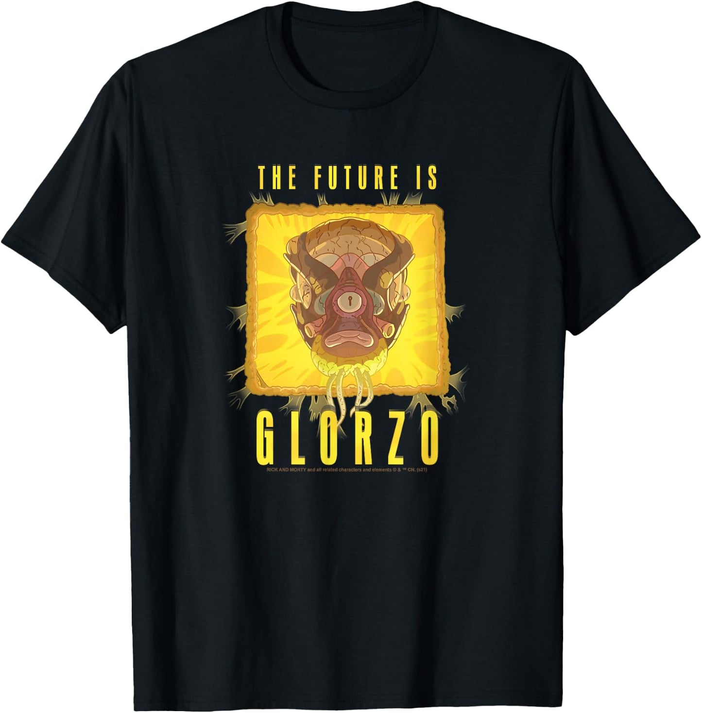 Rick and Morty Future is Glorzo T-Shirt - T-Shirt | Black