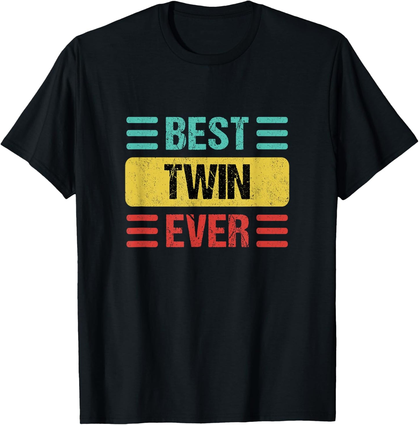 Twin Shirts & Gifts -Adults, -Kids Black Twin T-Shirt - T-Shirt | Black