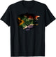 South Africa Flag and Lion - South African Pride T-Shirt - T-Shirt | Black