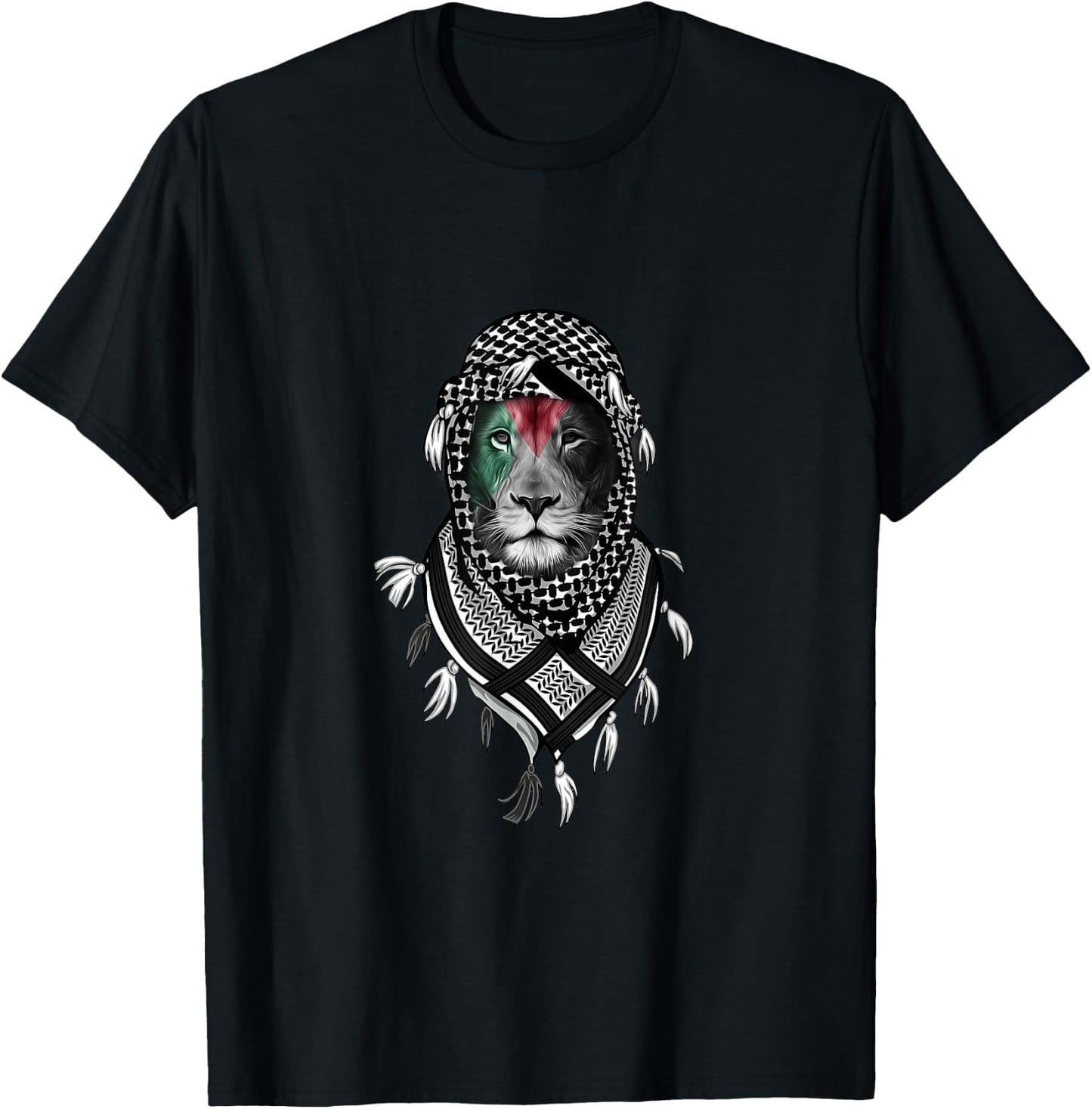 Free palestine, Palestinian lion T-Shirt - T-Shirt | Black