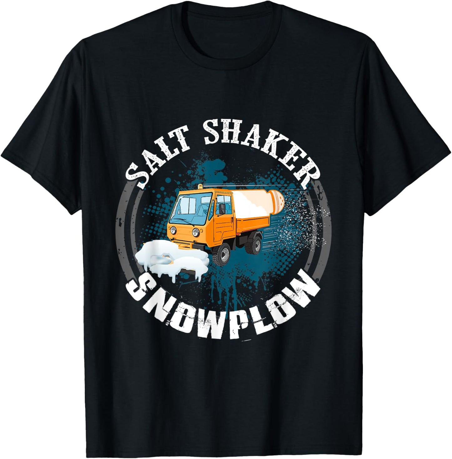 Salt Shaker CB Talk Truck Driver T-Shirt - T-Shirt | Black