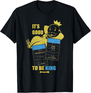 Monopoly Good to Be King T-Shirt - T-Shirt | Black
