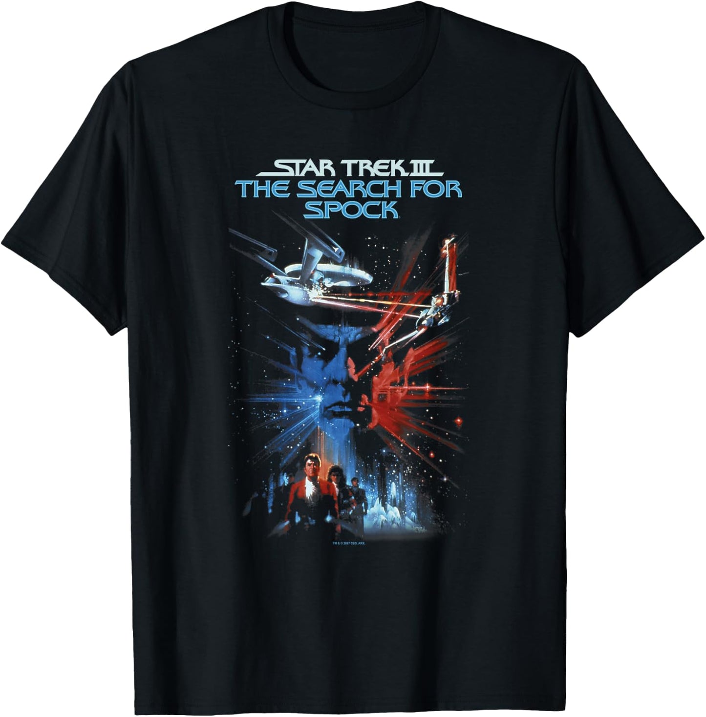 Star Trek Search For Spock Movie T-Shirt - T-Shirt | Black