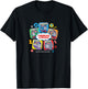 Thomas & Friends - Thomas & Friends Grid Small T-Shirt - T-Shirt | Black
