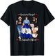 American Raised El Salvador Blood USA Flag San Salvadorian T-Shirt - T-Shirt | Black