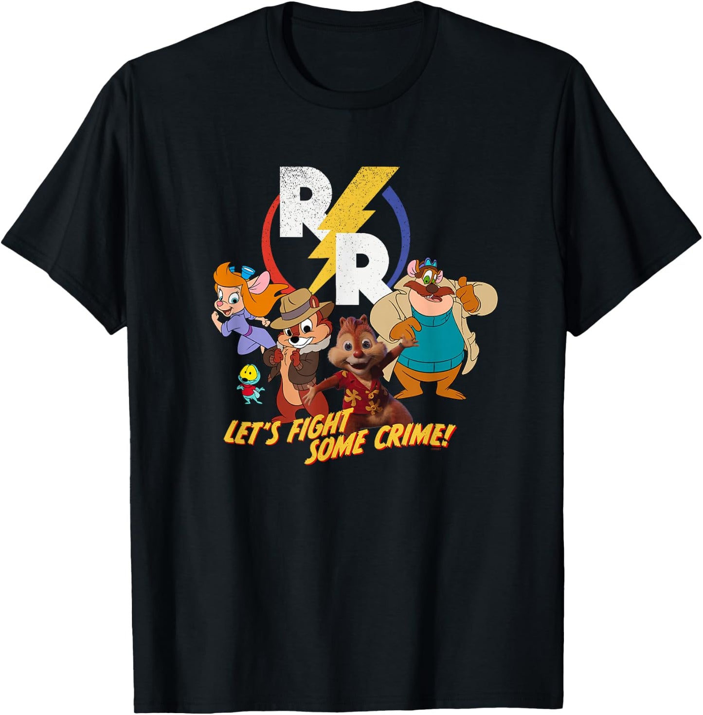 Disney Chip 'N Dale Rescue Rangers T-Shirt - T-Shirt | Black