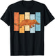 Outback Zoo Animal Lover Cute Platypus Retro Australia T-Shirt - T-Shirt | Black