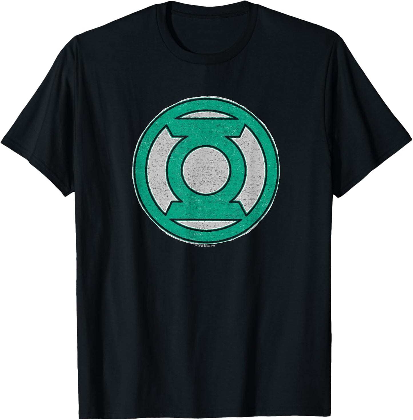 Green Lantern Hand Me Down Black T-Shirt - T-Shirt | Black