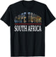 Cape Town South Africa City Photography Vacation Souvenir T-Shirt - T-Shirt | Black